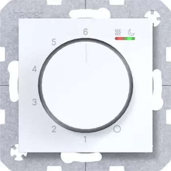 Hager temperatuurregelaar 230V/15W WAN5011WG