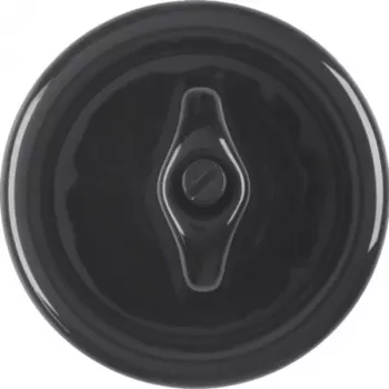 HAGER WTW1000PBG middenstuk met tuimelschakelaar serie 1930 porselein van Rosenthal