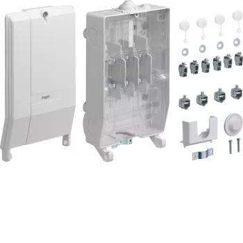 HAGER ZAN334C huisaansluitkast K3 250A IP54 RAL7035