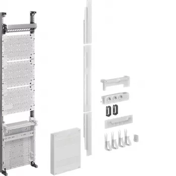 HAGER multimedia-verdeelveld ZU37NW5APZ2 uni.Z H 1050mm 1-veld APZ