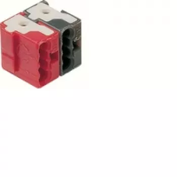 Hager TG008 blindafdekking 1 module lichtgrijs 50 stuks