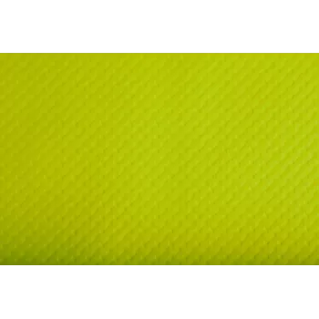 PROnappe wegwerp-tafelmat 400 x 300 mm kiwi-groen geëmbosseerd licht satijnpapier