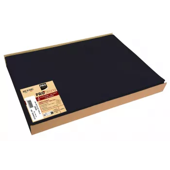 PROnappe wegwerp-tafelmat Spunbond 400 x 300 mm zwart Spunbond PP-materiaal 50 g/m²