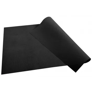 PROnappe wegwerp-tafelmat Spunbond 400 x 300 mm zwart Spunbond PP-materiaal 50 g/m²