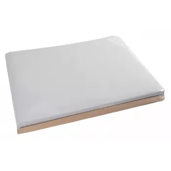 PROnappe wegwerp-tafelplacemat 400 x 300 mm matwit geperst papier 52 g/m²