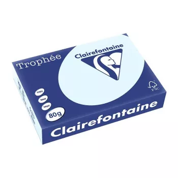 Clairefontaine Trophee Pastel kopieerpapier A4 80 g/m² lichtblauw 500 vel
