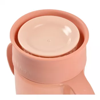 Beaba trainingsbeker 360° roze 200 ml