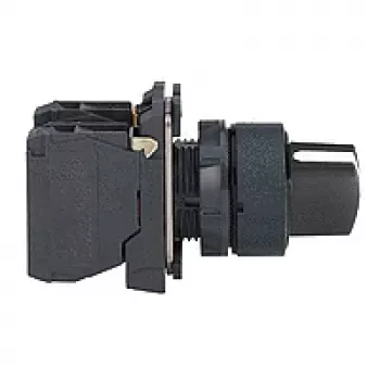 Schneider Electric XB5 Drukknop, zwart, 220-240 V, 10 A