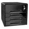 CEP Office Solution Smoove Secure ladebox zwart DIN A4 4 laden