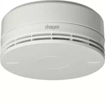 Hager RFM101D BEKA draadloze warmtemelder met geïntegreerde sirene