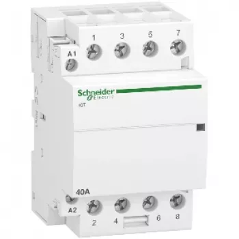 APC Schneider Electric A9C20844 impulsrelais, 2-polig, 40 A, 230-240 V AC, DIN-rail, meerkleurig
