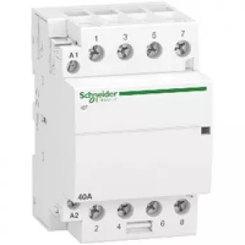 APC Schneider Electric A9C20844 impulsrelais, 2-polig, 40 A, 230-240 V AC, DIN-rail, meerkleurig