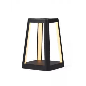 LEXON Lantern LED-lamp met draadloze oplader zwart LH94N