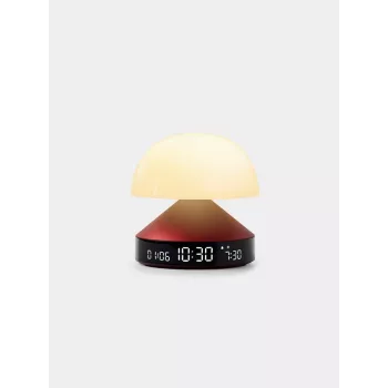 Lexon Mina Sunrise wekker met wake-up light, rood LR153DR