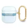 Guess GUA2HHTSB AirPods 1/2 hoesje blauw Strap Collection