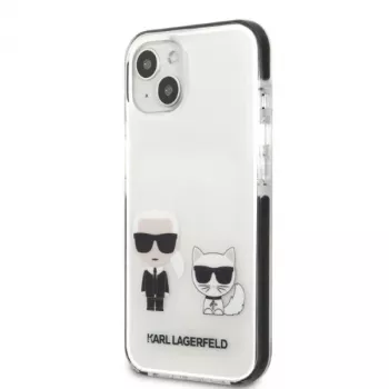 KARL LAGERFELD iPhone 13 mini hardcase wit Karl & Choupette