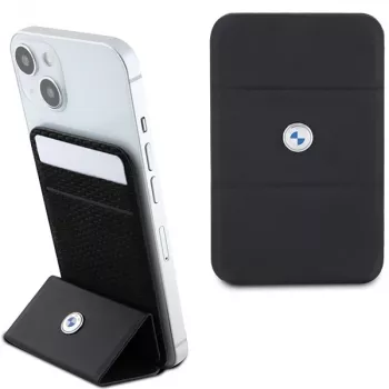 BMW kaartvak standaard portemonnee MagSafe Signature Collection zwart
