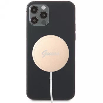 Guess GUCBMSLRD 15W MagSafe draadloze oplaadpad - goud