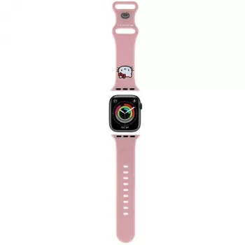 Hello Kitty HKAWMSCHBLP siliconen armband voor Apple Watch 38/40/41mm roze