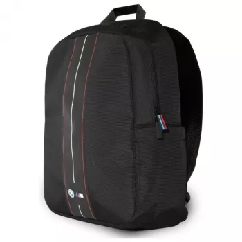 BMW BMBP15COMPVSKR 16 rugzak zwart nylon rode streep