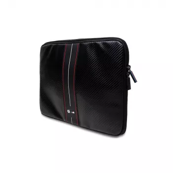 BMW Sleeve BMCS14COMSCAKR 14 inch zwart Carbon Red Stripes laptophoes