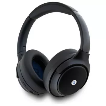 BMW Over-Ear Bluetooth-koptelefoon met actieve ruisonderdrukking, zwart, metalen logo's