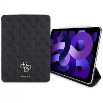 Guess GUFC11RM24PS4SGK iPad Air 11 inch (2024/2025) Magnetische Folio Case - zwart Big Logo