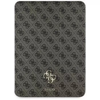 Guess GUFC13RM24PS4SGW iPad Air 13 M2 2024 / M3 2025 / M4 2026 bruin Magnetische 4G Big Logo Folio Case