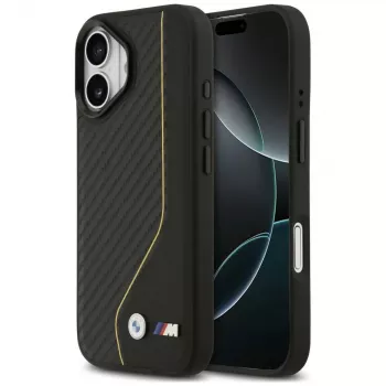 BMW M Carbon Line & Logo MagSafe Case voor iPhone 17 geel