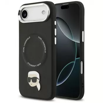 KARL LAGERFELD Karl Pin MagSafe-hoesje voor iPhone Air - zwart