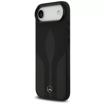 Mercedes The Move lederen MagSafe-hoesje voor iPhone Air zwart