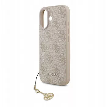 Guess 4G Charms Collection MagSafe Case voor iPhone 17 (roze)