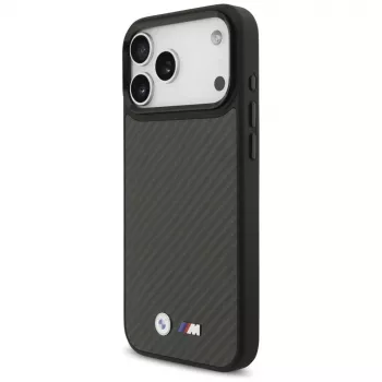 BMW M Kevlar Matt MagSafe Case voor iPhone 17 Pro Max zwart
