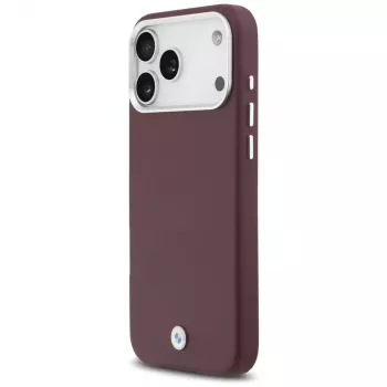 BMW Sign Full Wrapped Metal MagSafe-hoesje voor iPhone 17 Pro Max, rood