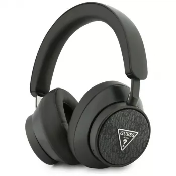 Guess 4G Triangle Logo draadloze over-ear hoofdtelefoon Bluetooth 5.4 ENC zwart