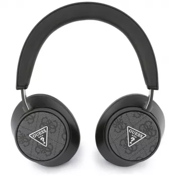 Guess 4G Triangle Logo draadloze over-ear hoofdtelefoon Bluetooth 5.4 ENC zwart