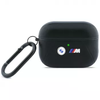 BMW Curved Line-hoesje voor AirPods Pro 3, zwart