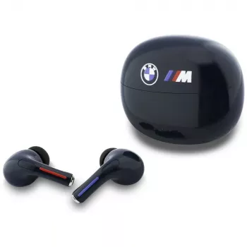 BMW Bluetooth TWS-oordopjes navy met opgedrukt logo