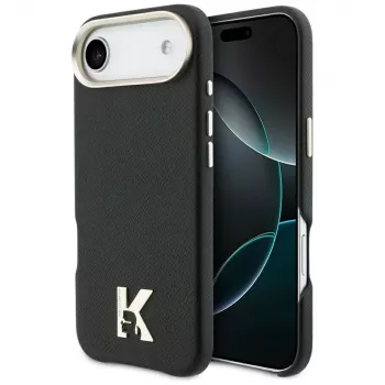 Karl Lagerfeld Karl Head Logo MagSafe-hoesje voor iPhone Air, zwart