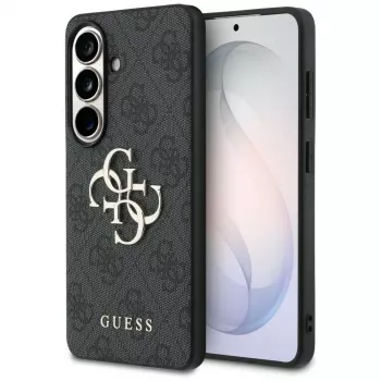 Guess 4G Big Metal Logo Case voor Samsung Galaxy S26 - zwart