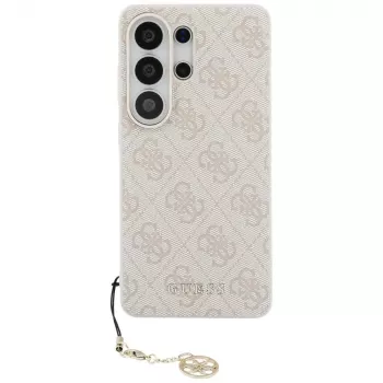Guess 4G Classic Logo Charm MagSafe Case voor Samsung Galaxy S26 Ultra (roze)