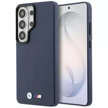 BMW M Metal Logo MagSafe Case voor Samsung Galaxy S26 Ultra navy blue