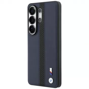 BMW Perforated Stripe Logo MagSafe Case voor Samsung Galaxy S26 Ultra - navy blue