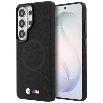 BMW M Metal Logo MagSafe Case voor Samsung Galaxy S26 Ultra zwart