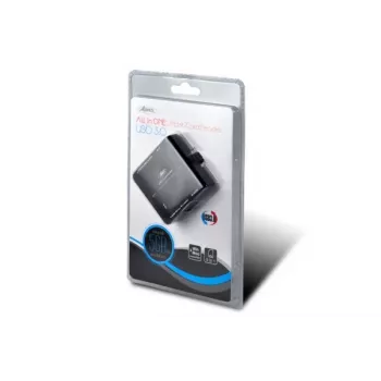 EXERTIS CONNECT USB 3.0 kaartlezer compacte kaartlezer voor geheugenkaarten en SIM-kaarten (730985)