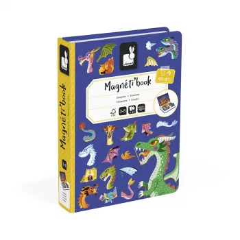 Janod Magnetibook Draken magnetisch boekspel - draken fantasiethema