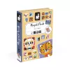 Janod Magnetibook Puzzel Animals magnetisch puzzelboek