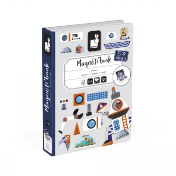 Janod Magnetibook Kosmos magnetisch leerspel - ruimtethema