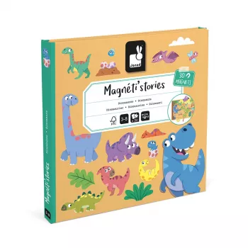 Janod Magneti'stories dinosaurussen magnetische verhalendoos