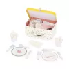 Janod Picknick Speelset in Koffer met Accessoires, 24 stuks, Shiny Grandma, 3+